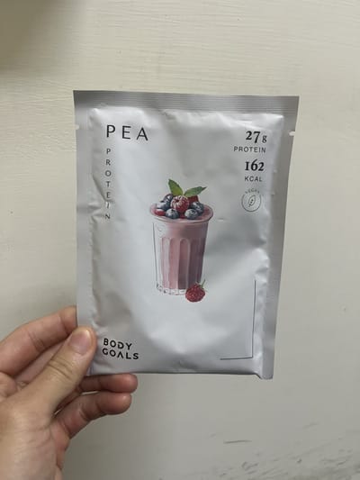 body goals豌豆蛋白
