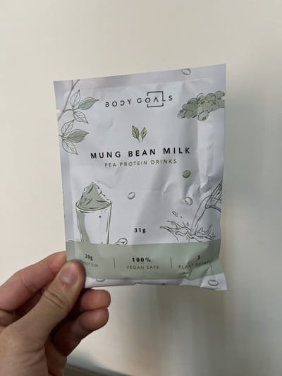 body goals豌豆蛋白